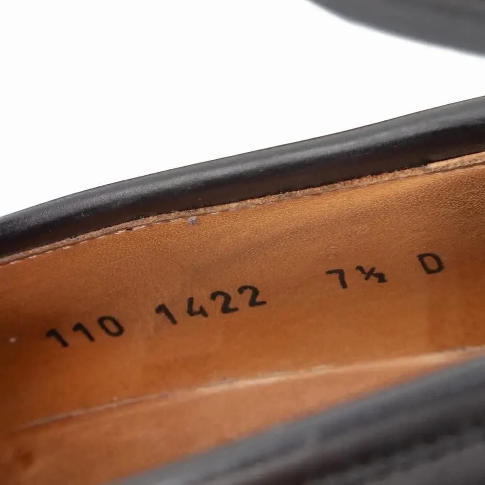 VTG GUCCI Tom Ford Era Black Leather Horsebit Loafers Old Money EU 41 US 8 D